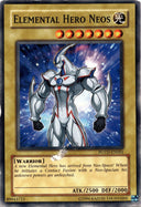 Yugioh Elemental HERO Neos POTD-EN001 Common 1st Edition DAMAGED