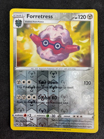 Pokemon Forretress 114/185 Vivid Voltage Reverse Holo NM-MINT