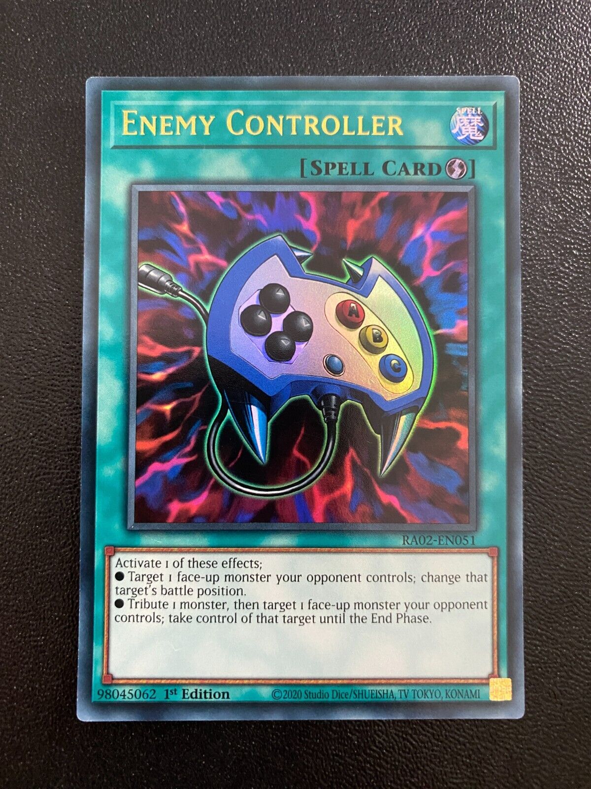 Yugioh Enemy Controller RA02-EN051 Ultra Rare 1st Edition NM