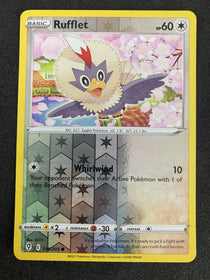 Pokemon Rufflet 136/203 Evolving Skies Reverse Holo NM