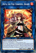 Yugioh Hiita the Fire Charmer, Ablaze SR14-EN043 Common 1st Edition LP