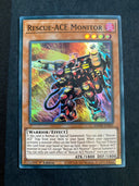 Yugioh Rescue-ACE Monitor AMDE-EN003 Super Rare 1st Edition NM