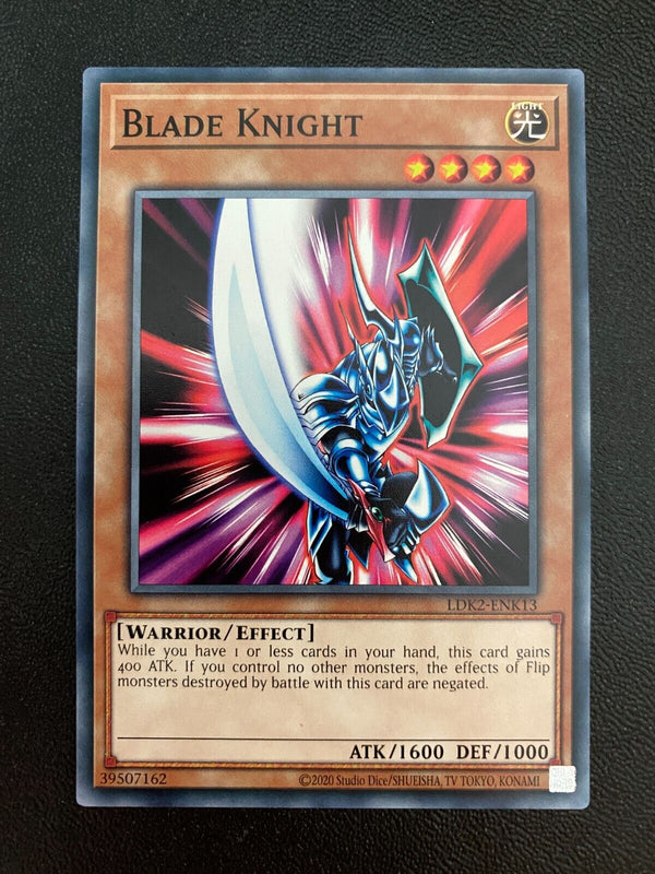 Yugioh Blade Knight LDK2-ENK13 Common Unlimited Edition NM