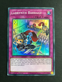 Yugioh Labrynth Barrage TAMA-EN025 Super Rare 1st Edition LP