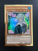 Yugioh Ghost Sister & Spooky Dogwood MAGO-EN013 Premium Gold Rare 1st Edition NM