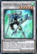 Yugioh Stardust Assault Warrior CT15-EN008 Ultra Rare Limited Edition LP