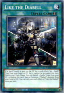 Yugioh Like the Diabell SUDA-EN057 Common 1st Edition NM