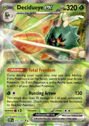Pokemon Decidueye EX 015/197 Obsidian Flames Full Art Holo NM