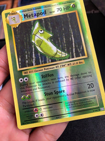 Pokemon Metapod 4/108 XY Evolutions Reverse Holo MP/LP