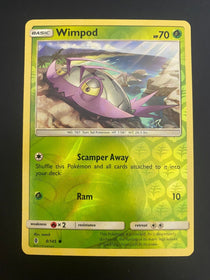 Pokemon Wimpod 8/145 Guardians Rising Reverse Holo NM-MINT