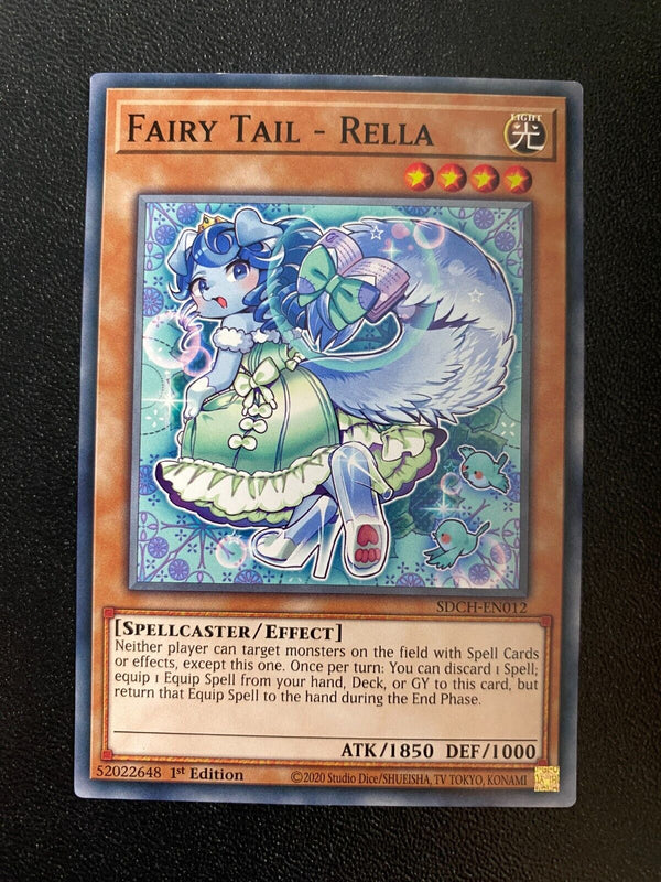 Yugioh Fairy Tail - Rella SDCH-EN012 Common 1st Edition NM