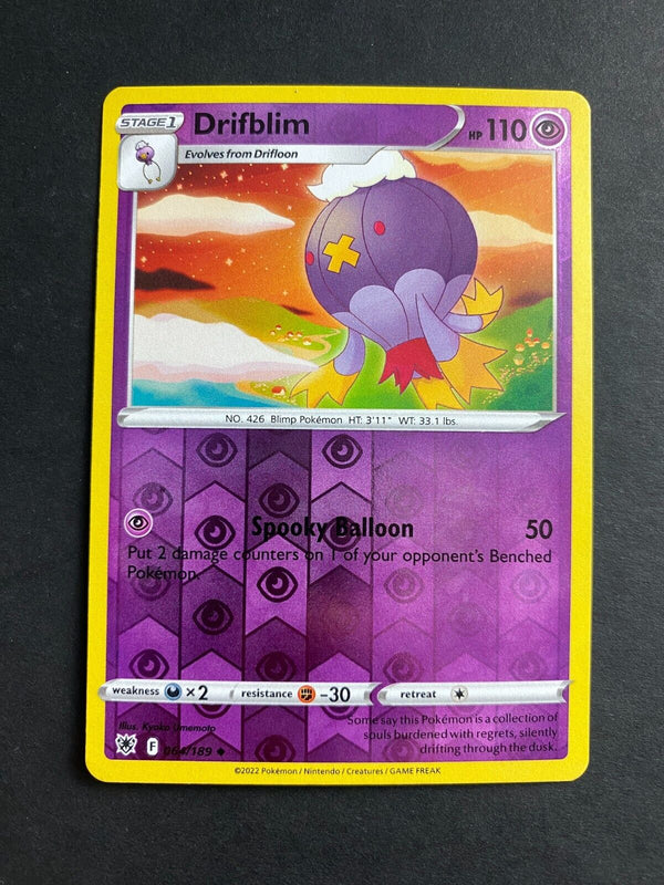 Pokemon Drifblim 064/189 Astral Radiance Reverse Holo NM