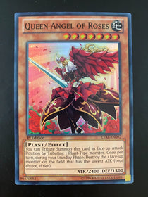 Yugioh Queen Angel of Roses LVAL-EN092 1st Edition NM