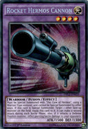 Yugioh Rocket Hermos Cannon DRL2-EN010 Secret Rare 1st Edition VLP/NM