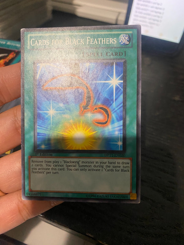 Yugioh Cards for Black Feathers DP11-EN020 Common 1st Edition HP/MP