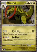 Pokemon Haxorus 070/086 Black Bolt Holo NM