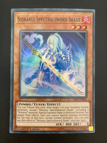 Yugioh Shiranui Spectralsword Shade SAST-EN017 1st Edition MINT