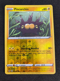 Pokemon Pincurchin 077/202 Sword Shield Reverse Holo NM-MINT 77/202