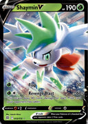 Pokemon Shaymin V 013/172 Brilliant Stars Full Art Holo NM