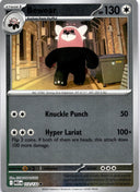 Pokemon Bewear 112/132 Mega Evolution Reverse Holo NM