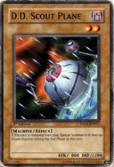 Yugioh D.D. Scout Plane SDDE-EN011 Common 1st Edition DAMAGED