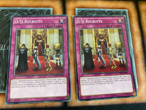 Yugioh D/D Recruits SDPD-EN033 (2 Cards) Common 1st Edition HP/LP