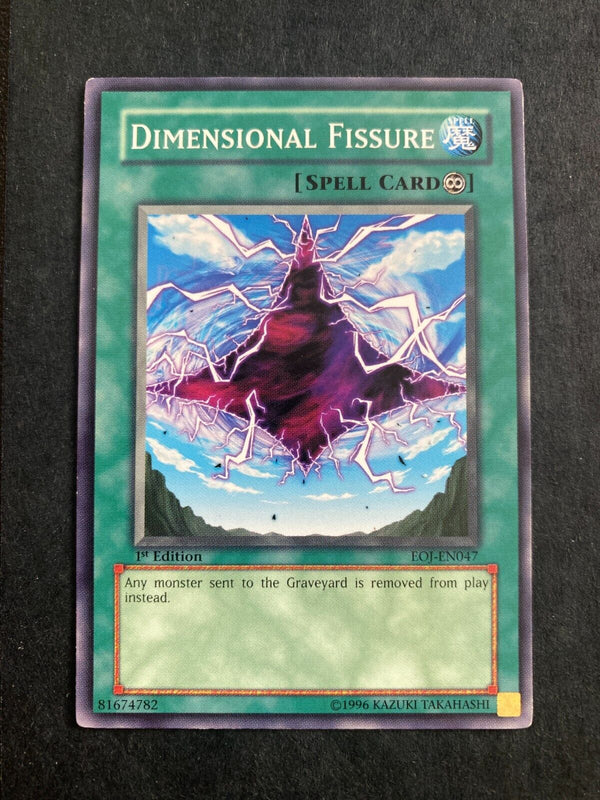 Yugioh Dimensional Fissure EOJ-EN047 Common 1st Edition MP/LP