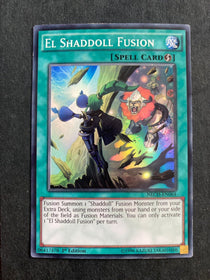 Yugioh El Shaddoll Fusion NECH-EN064 Super Rare 1st Edition HP/MP