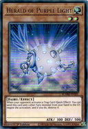 Yugioh Herald of Purple Light BLMM-EN101 Ultra Rare 1st Edition NM