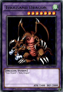 Yugioh Thousand Dragon MIL1-EN039 Rare 1st Edition MP