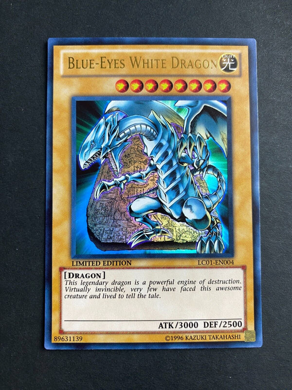 Yugioh Blue-Eyes White Dragon LC01-EN004 Ultra Rare Limited Edition NM