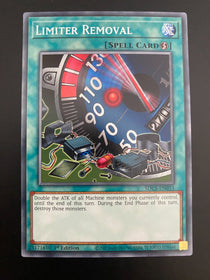 Yugioh Limiter Removal SDCS-EN033 1st Edition NM