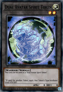 Yugioh Dual Avatar Spirit Token OP14-EN026 Super Rare Unlimited Edition NM