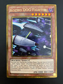 Yugioh Kozmo DOG Fighter PGL3-EN030 1st Edition Premium Gold Rare NM