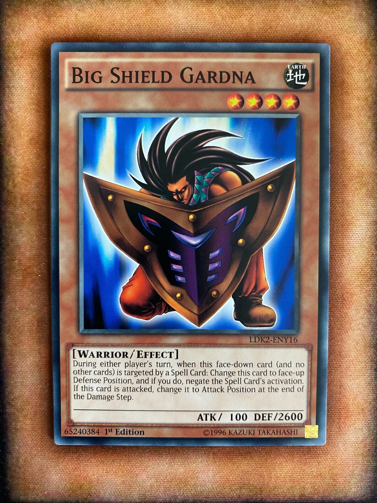 Yugioh Big Shield Gardna LDK2-ENY16 Common 1st Edition VLP/NM