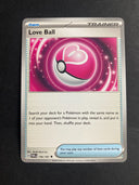 Pokemon Love Ball 156/167 Twilight Masquerade Non Holo NM