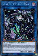 Yugioh Scareclaw Tri-Heart MP23-EN088 Secret Rare 1st Edition NM