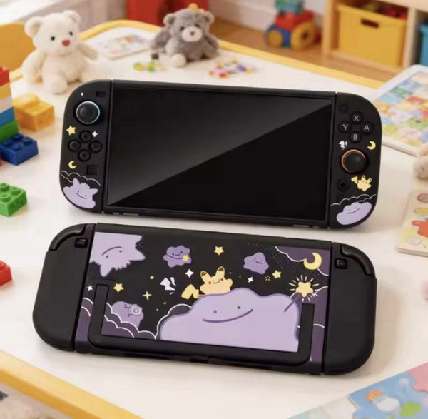 Pokemon Ditto Protective Case/Cover Nintendo Switch 2 + Joy-Con Pokopia Theme
