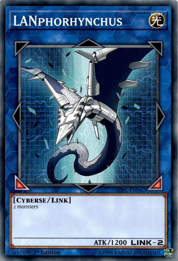 Yugioh LANphorhynchus SDPL-EN042 Common 1st Edition NM