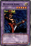 Yugioh Musician King MRD-103 Common Unlimited Edition DAMAGED