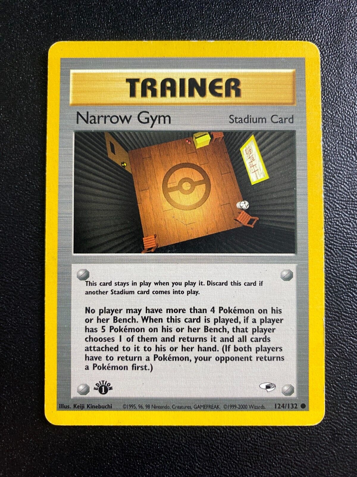 Pokemon Narrow Gym 124/132 Gym Heroes HP/MP