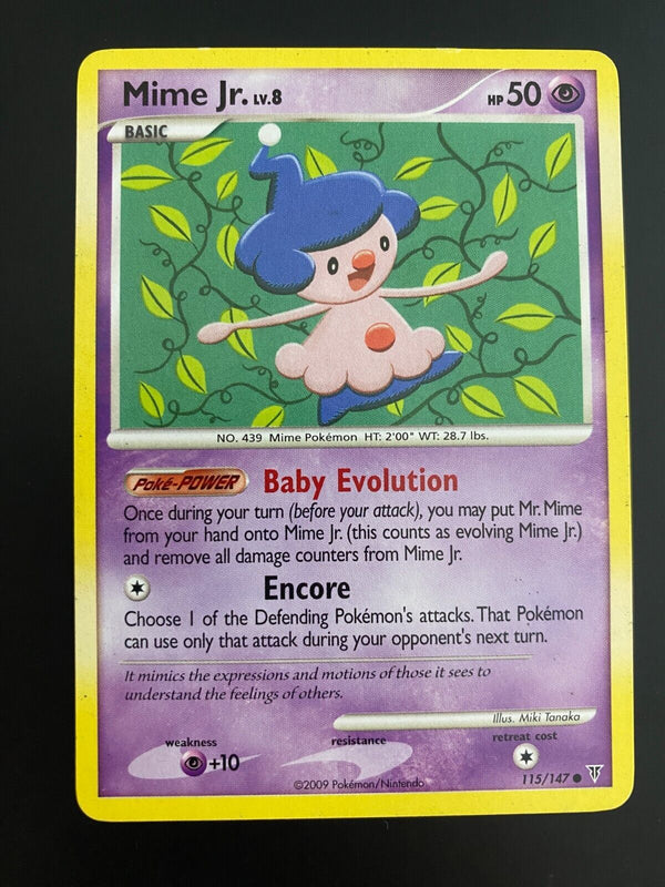 Pokemon Mime Jr. 115/147 Supreme Victors Non Holo MP