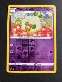 Pokemon Whimsicott 076/185 Vivid Voltage Reverse Holo NM