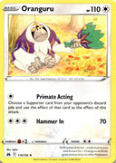 Pokemon Oranguru 119/159 Crown Zenith Non Holo NM