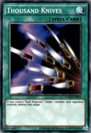 Yugioh Thousand Knives YGLD-ENB19 Common Unlimited Edition NM