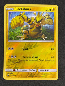 Pokemon  Electabuzz 42/147 Burning Shadows Reverse Holo NM