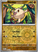 Pokemon Mankey 106/193 Paldea Evolved Reverse Holo NM