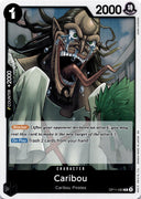 One Piece Caribou OP11-083 A Fist of Divine Speed R NM