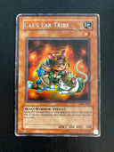 Yugioh Cat's Ear Tribe MFC-081 Rare Unlimited Edition DMG