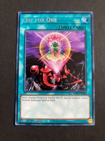 Yugioh One for One RA03-EN056 Secret Rare 1st Edition NM